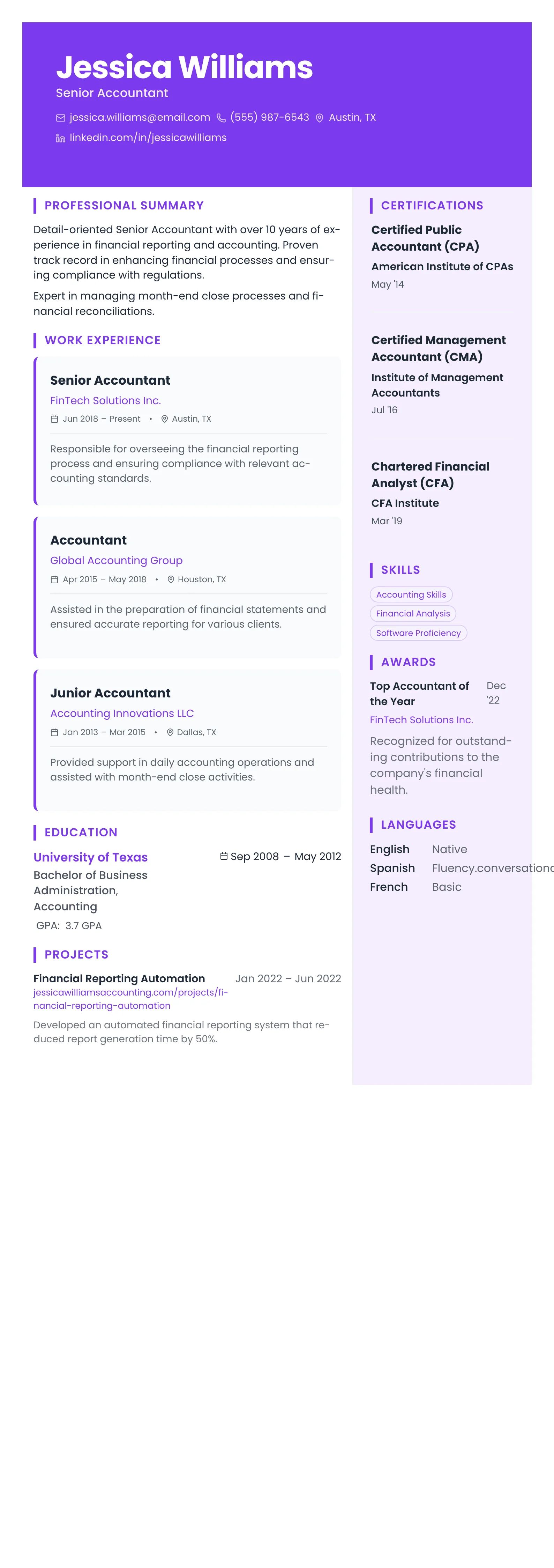 Creative Banner template preview