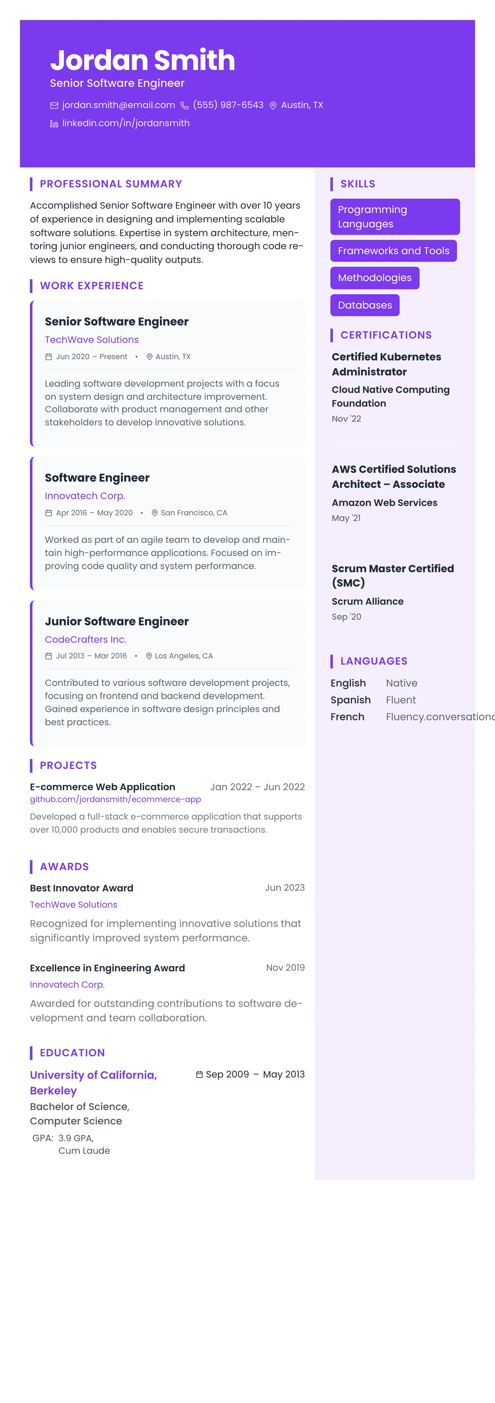 Creative Banner template preview