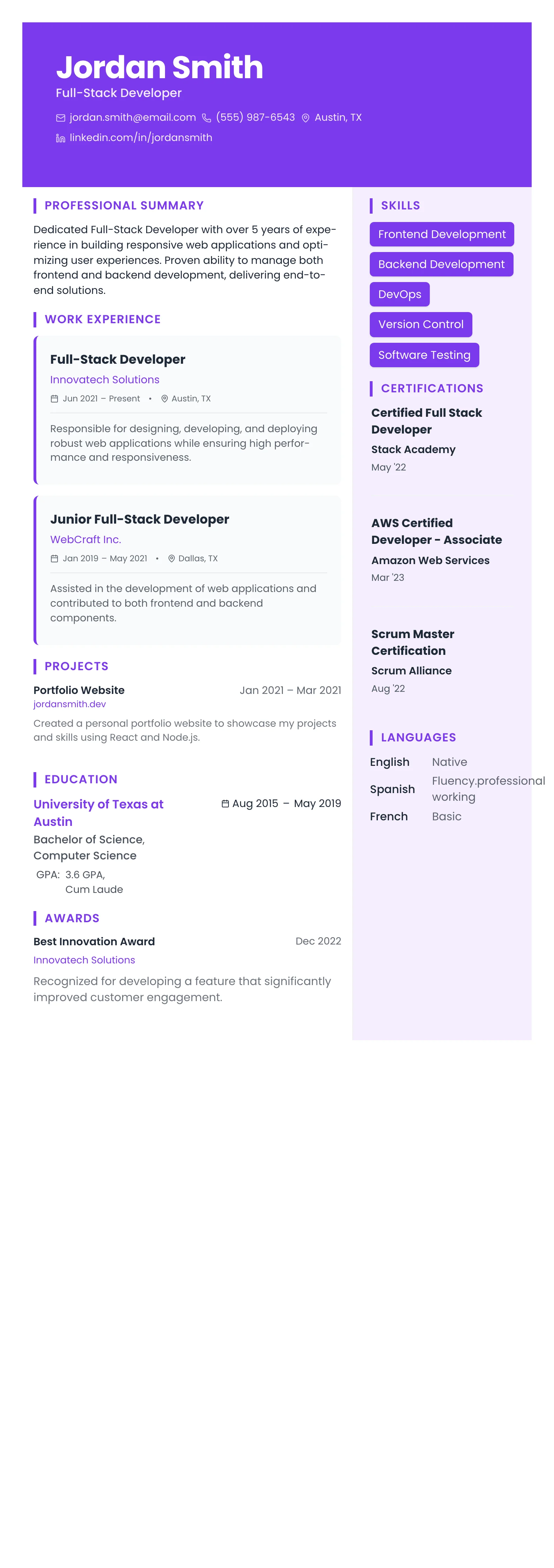 Creative Banner template preview