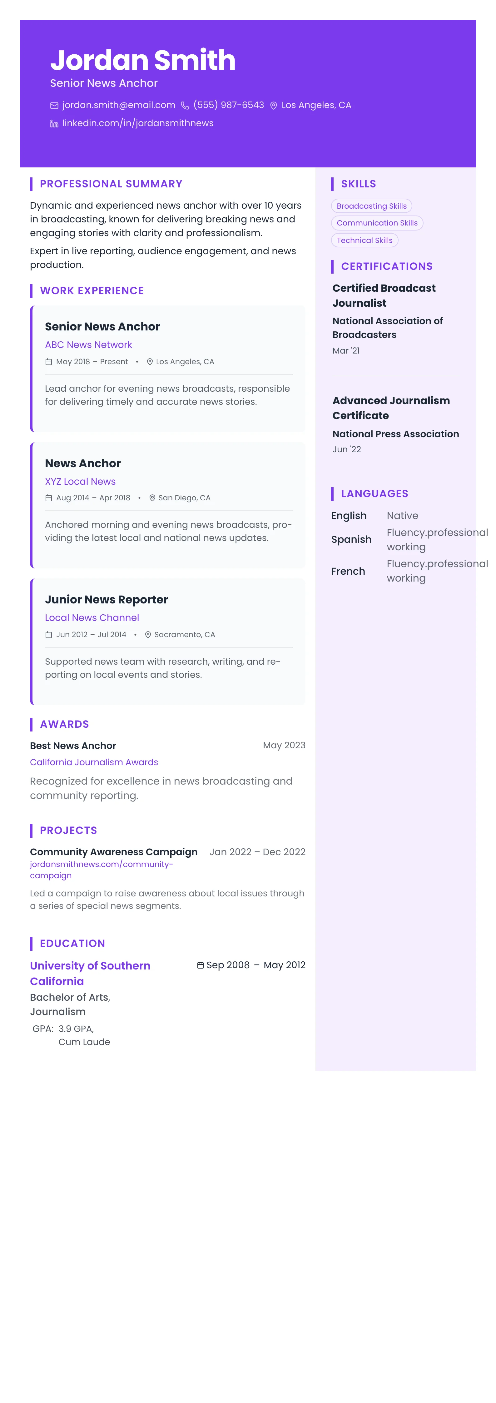 Creative Banner template preview