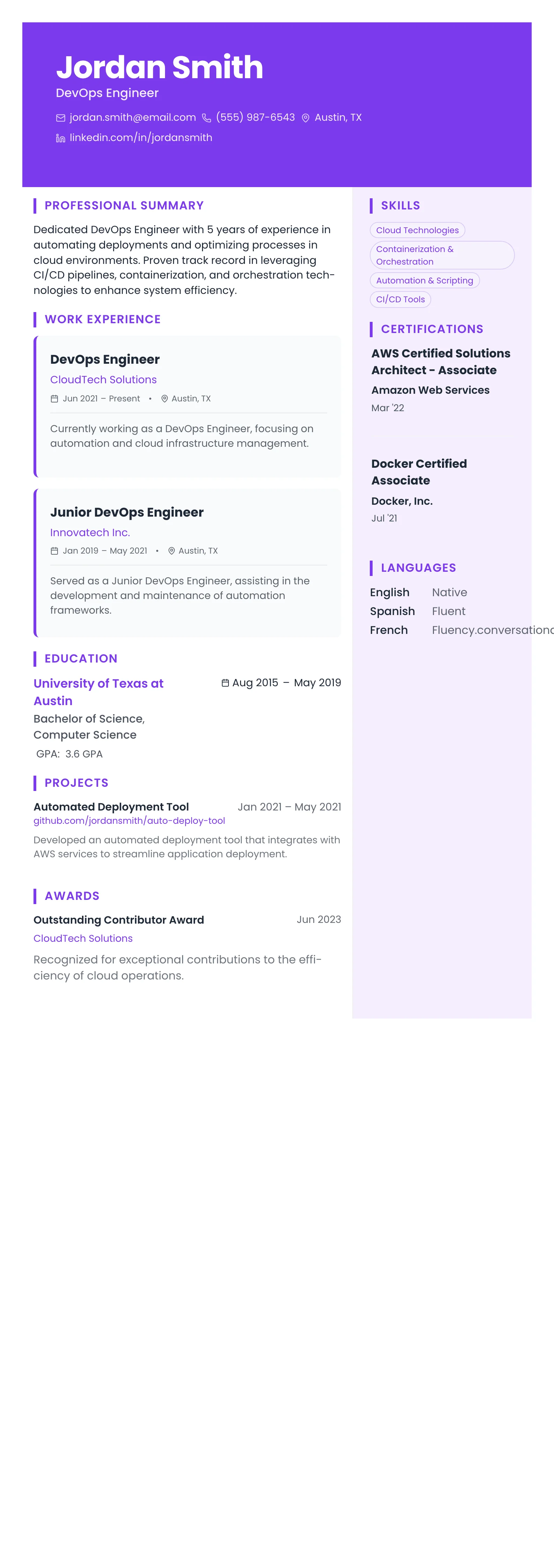 Creative Banner template preview