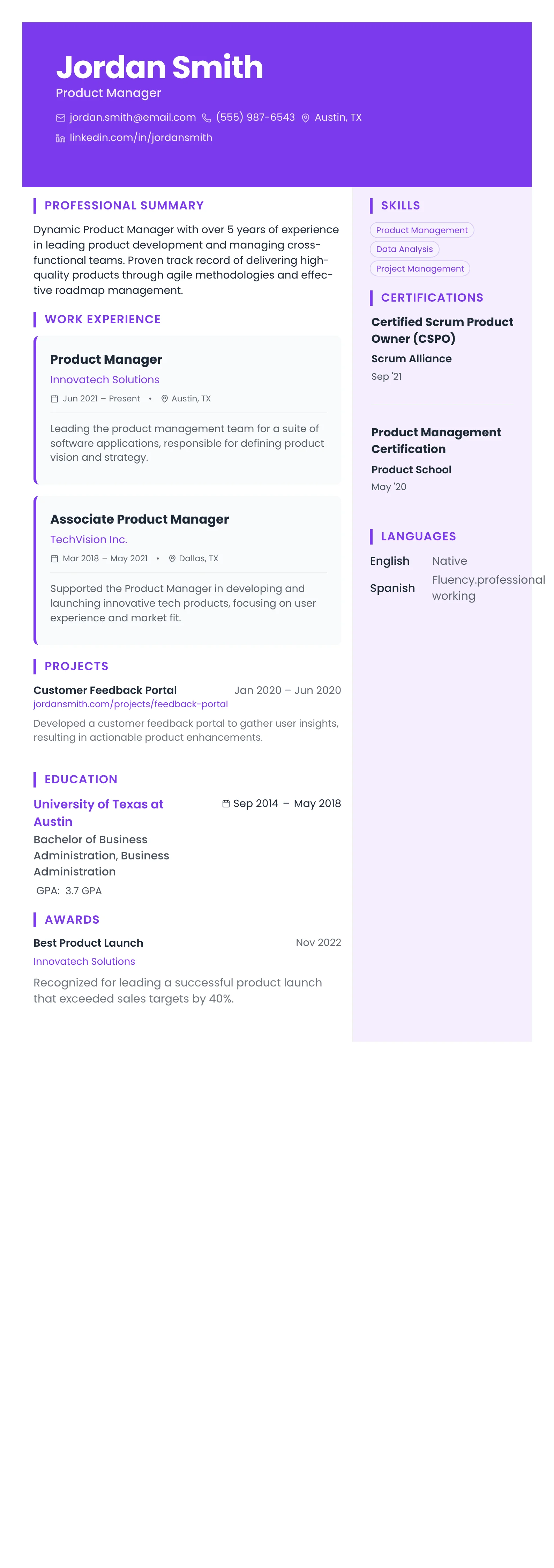 Creative Banner template preview