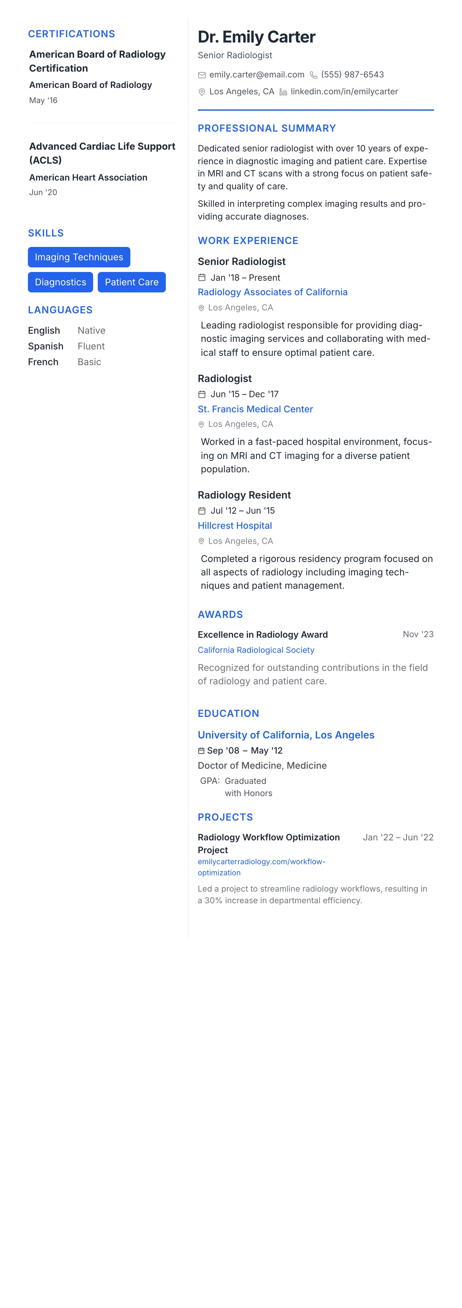 Modern Tech template preview