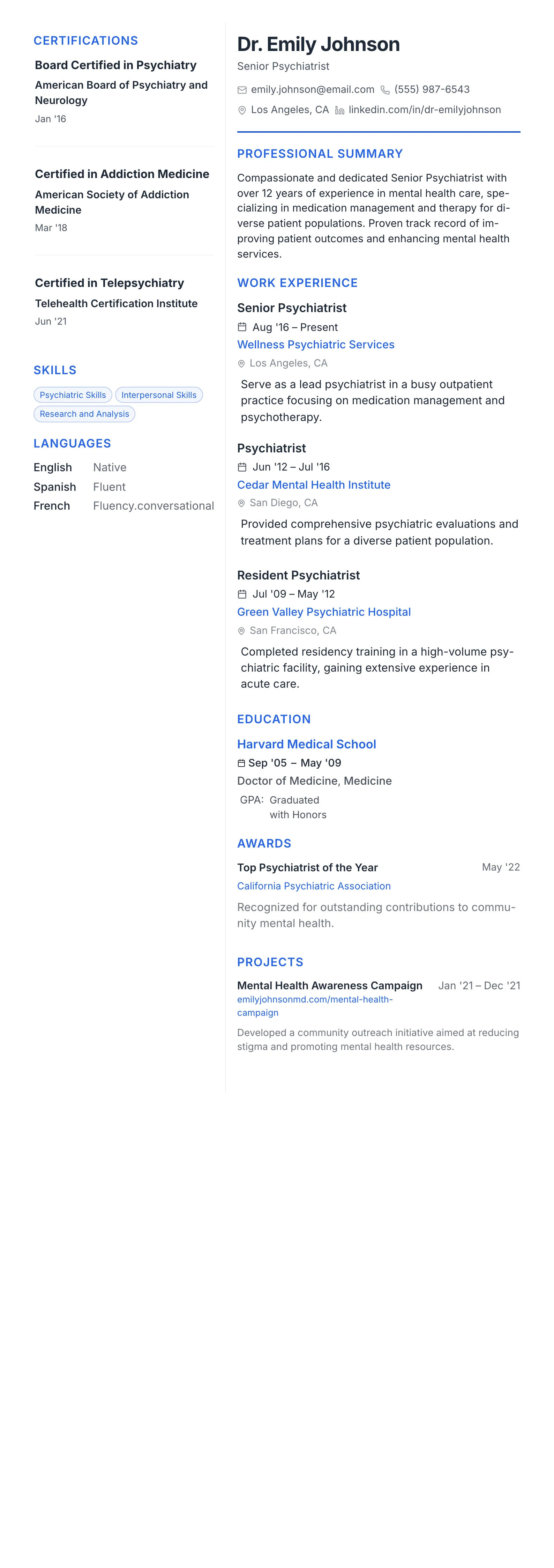 Modern Tech template preview