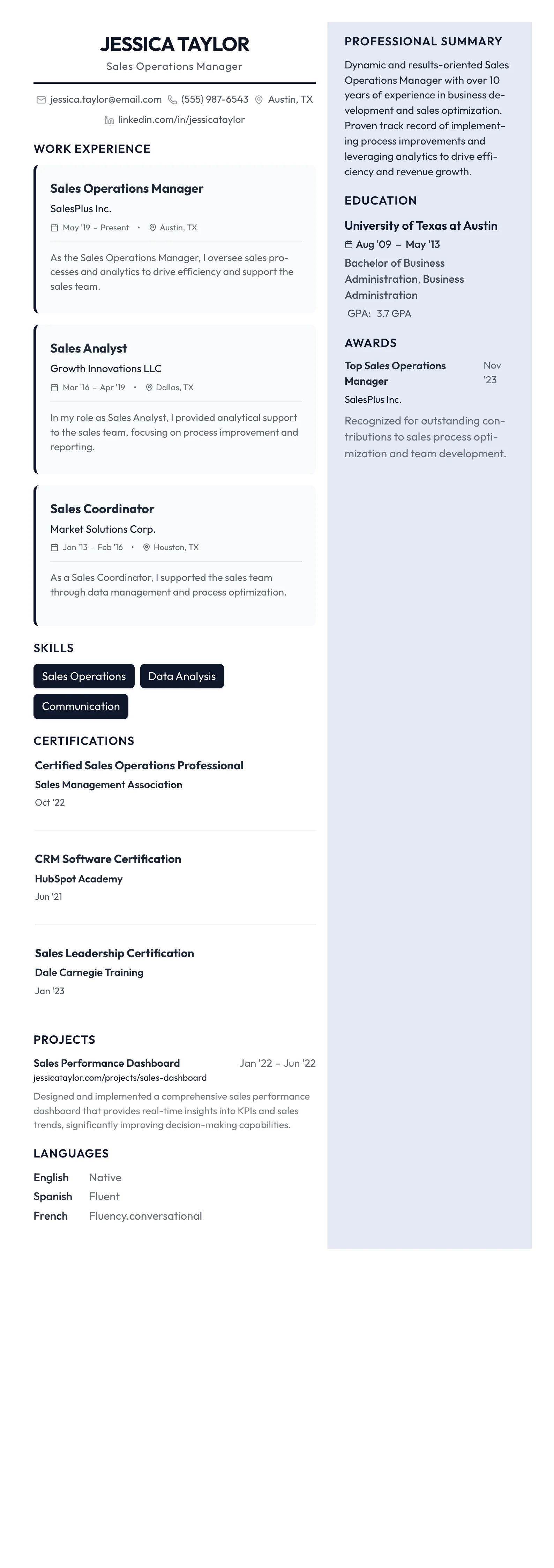 Startup Bold template preview