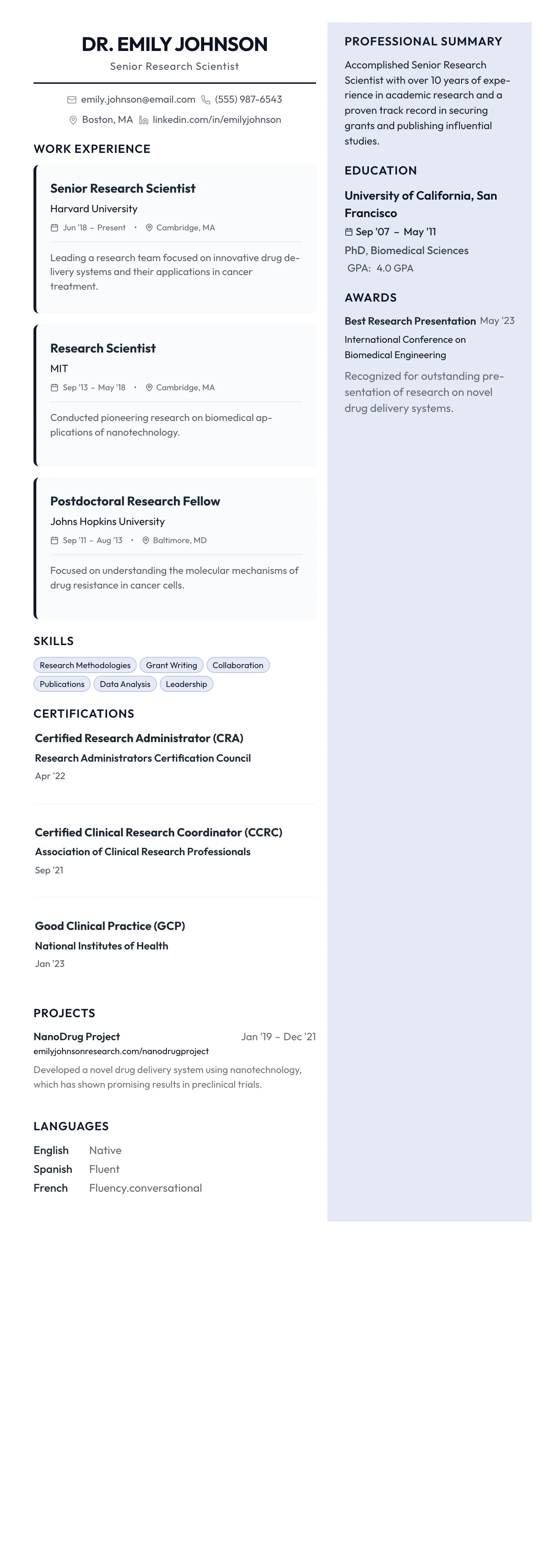Startup Bold template preview