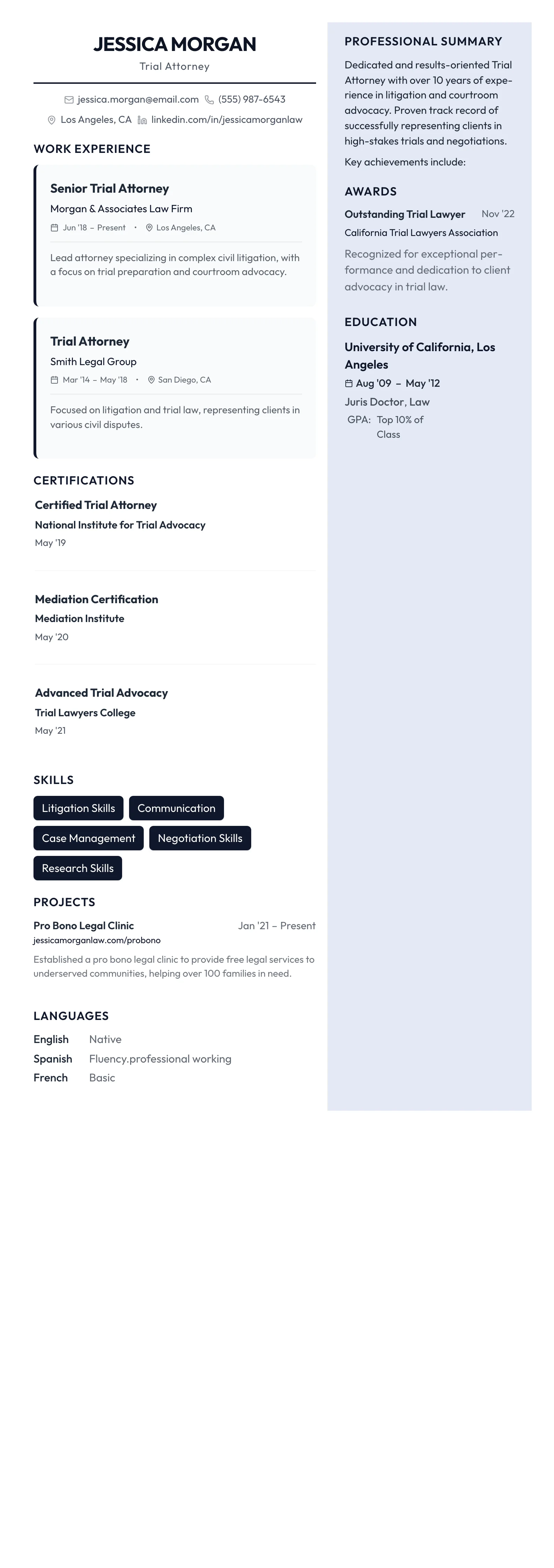Startup Bold template preview