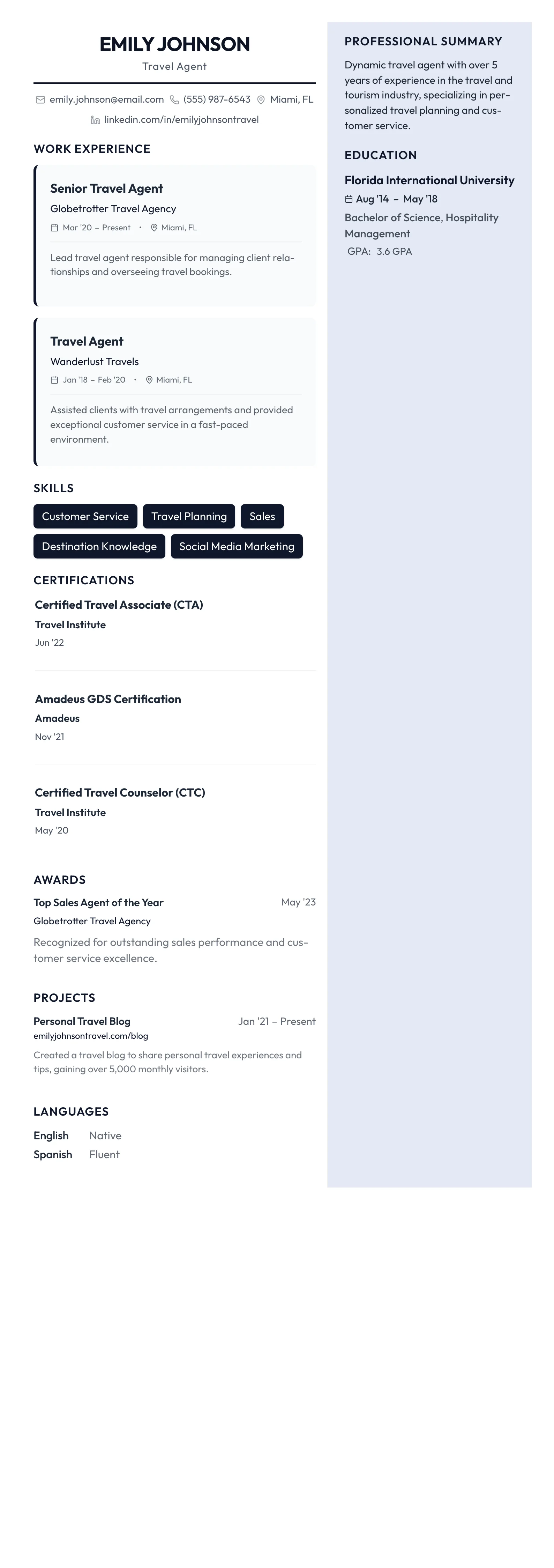 Startup Bold template preview