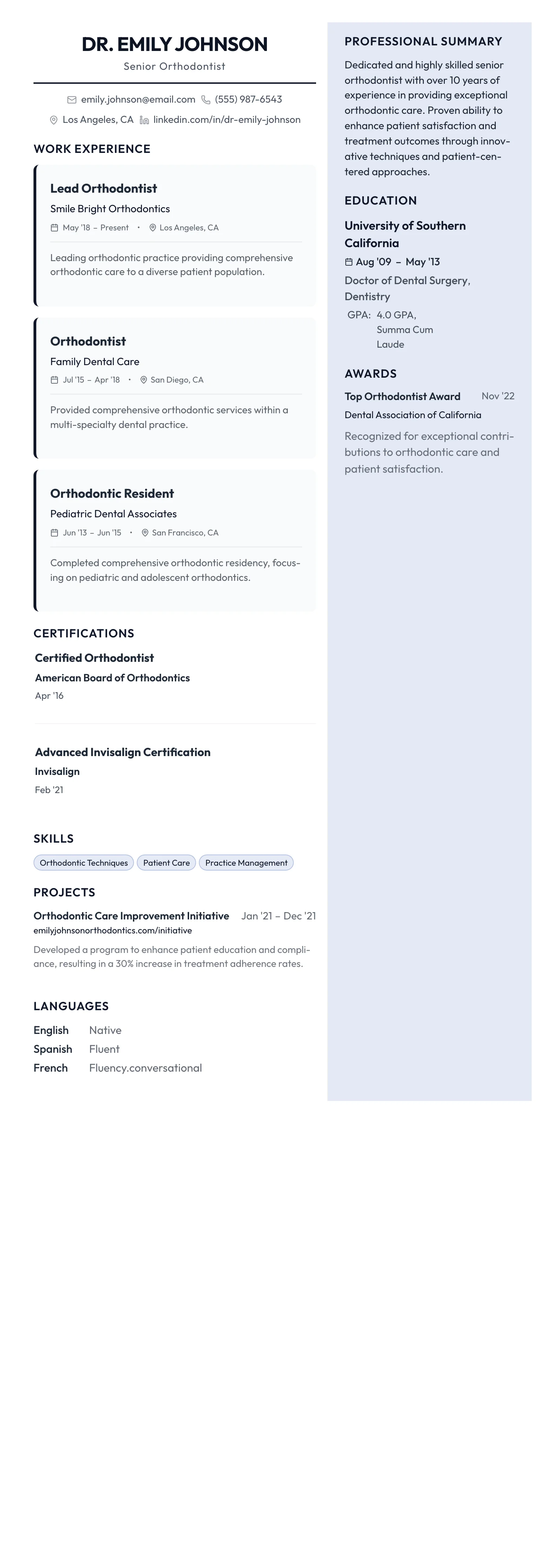 Startup Bold template preview